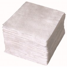 Салфетки бумажные белые 24х24см, 100шт